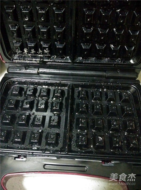 红薯华夫饼的做法