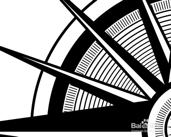 怎么用Illustrator设计一个华丽的罗盘