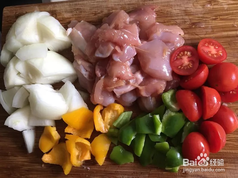 怎样做出家常菜系列之茄汁鸡丁