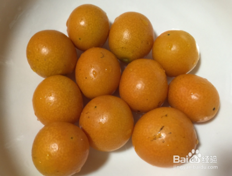 糖渍金桔的做法