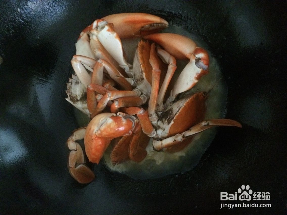 怎么煎螃蟹。。