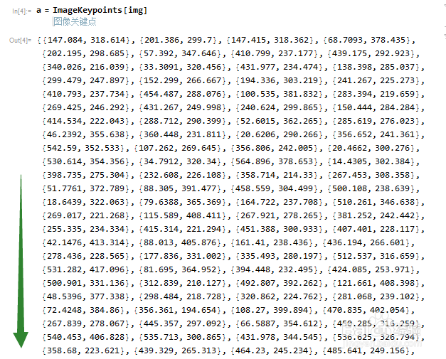 怎么用Mathematica来检测图片的特征点？