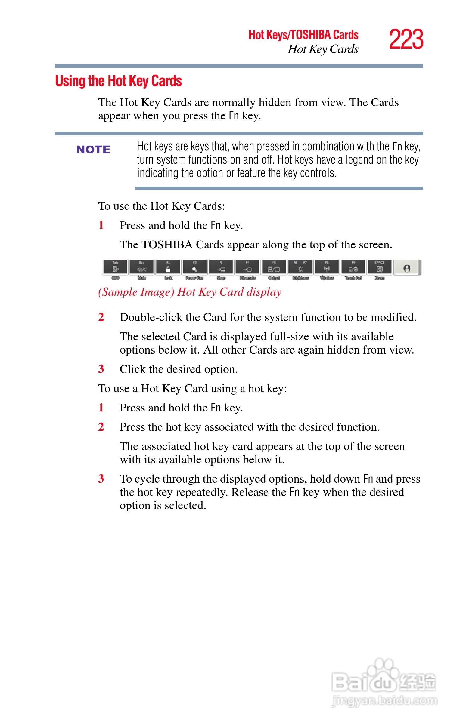 东芝M750笔记本电脑使用说明书:[23]
