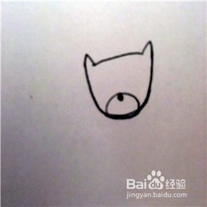 怎么画猫和老鼠的简笔画？