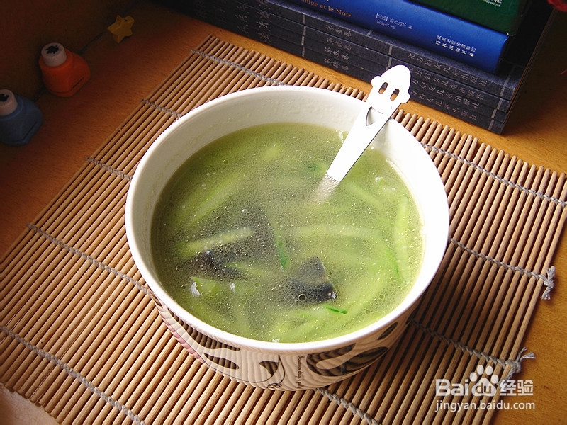 青瓜皮蛋汤——夏季必饮的清淡汤品