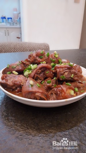 红烧猪蹄的做法