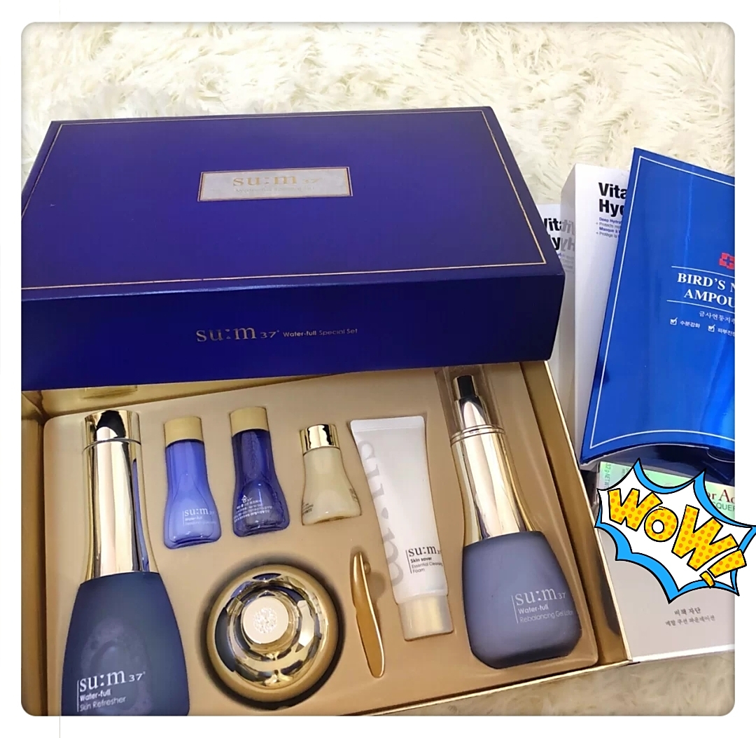 苏秘37°水分惊喜套装,真的巨巨巨补水,孕妇敏感肌都可使用哦