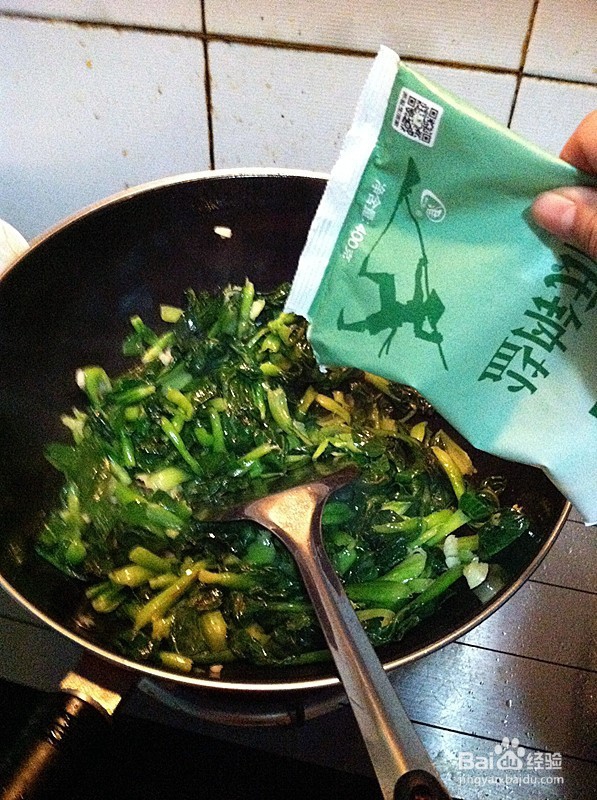 呛炒小青菜怎么做好吃