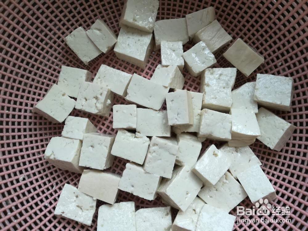 美味的酱炒豆腐