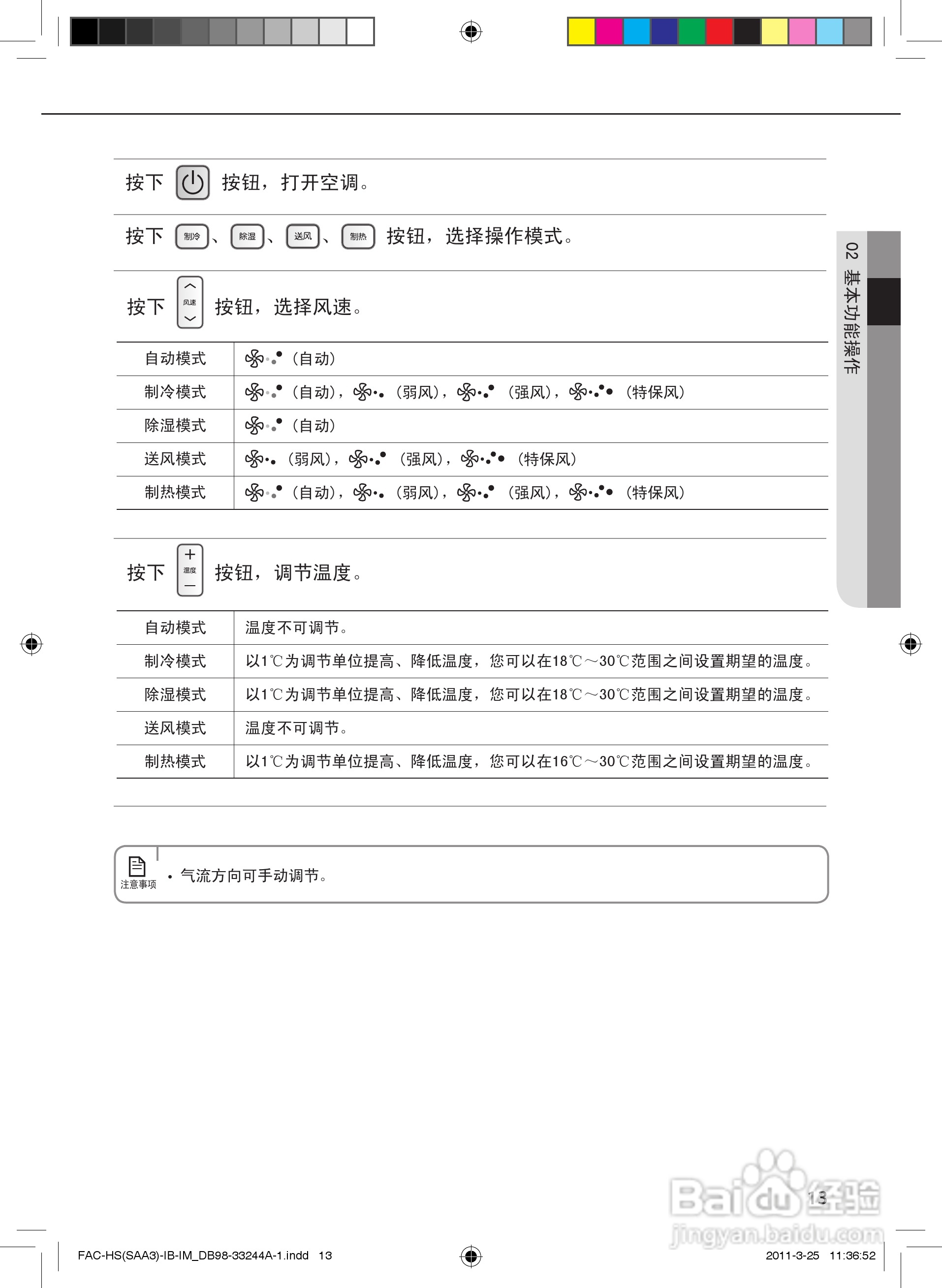 三星KF-50LW/SAA3空调器使用安装说明书:[2]