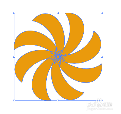 如何绘制一个车轮形状的图案?