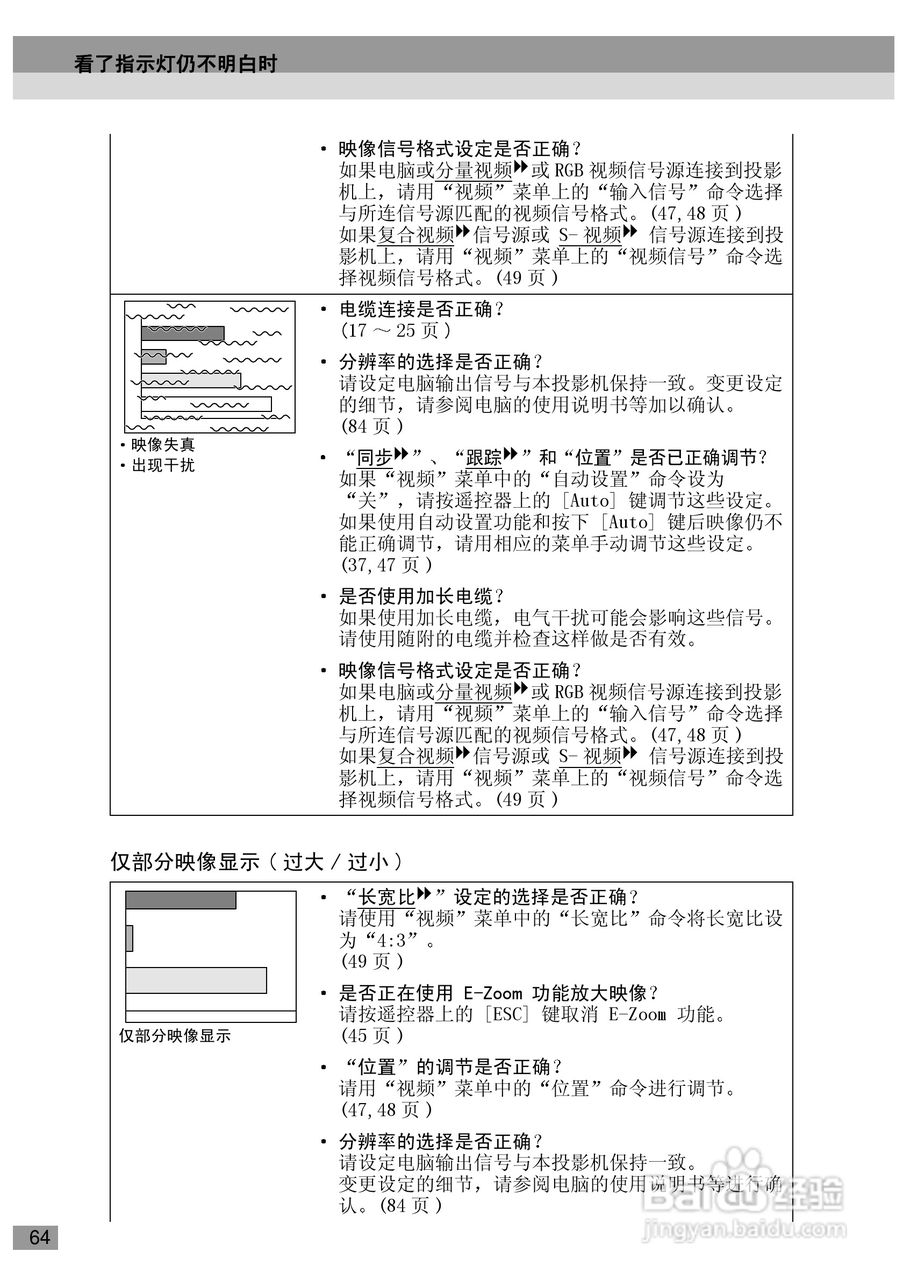 爱普生EMP-720投影机使用说明书:[7]