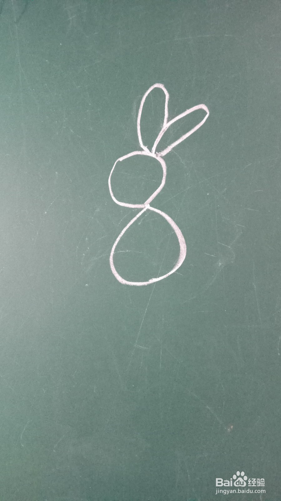 怎样用数字画简笔画兔子？