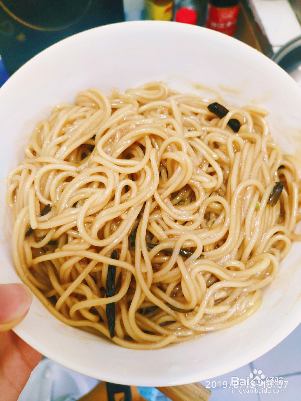 心心念念的葱油拌面