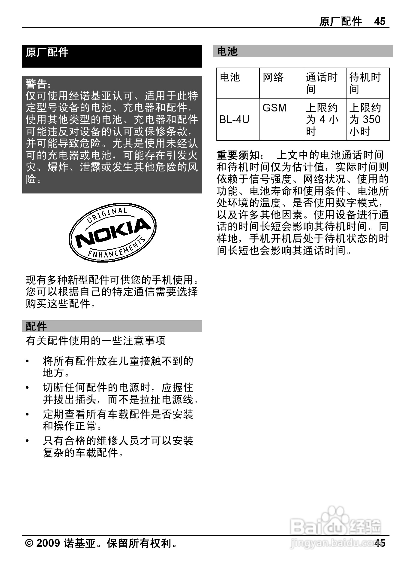 诺基亚Nokia 6600i手机使用说明书:[5]