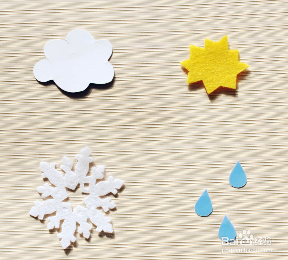 自制可爱晴雨表