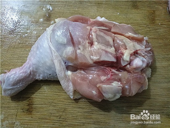 烤箱烤鸡全腿的做法