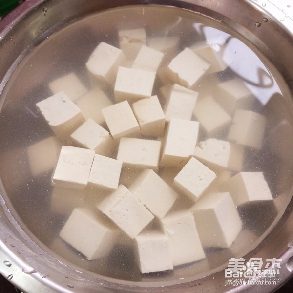 麻婆豆腐的做法