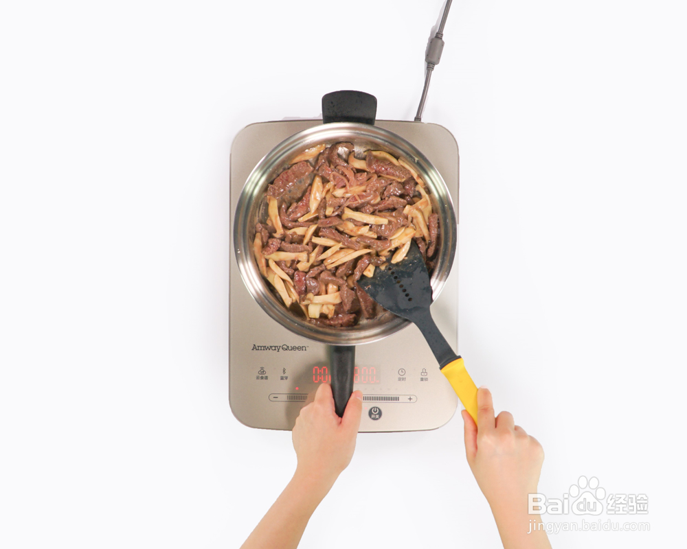 应该这样做黑椒杏鲍菇牛柳