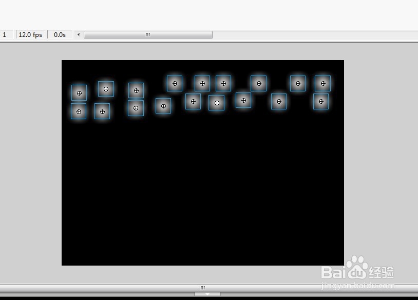 flash制作绘制雪花飞舞的场景