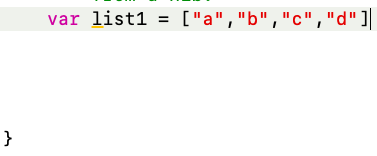 swift中的数组与字典