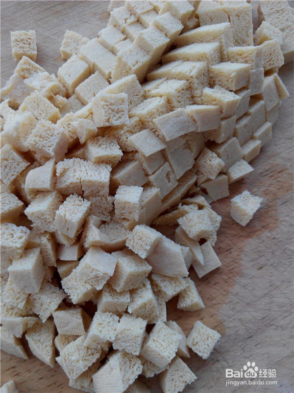 西红柿炒冻豆腐