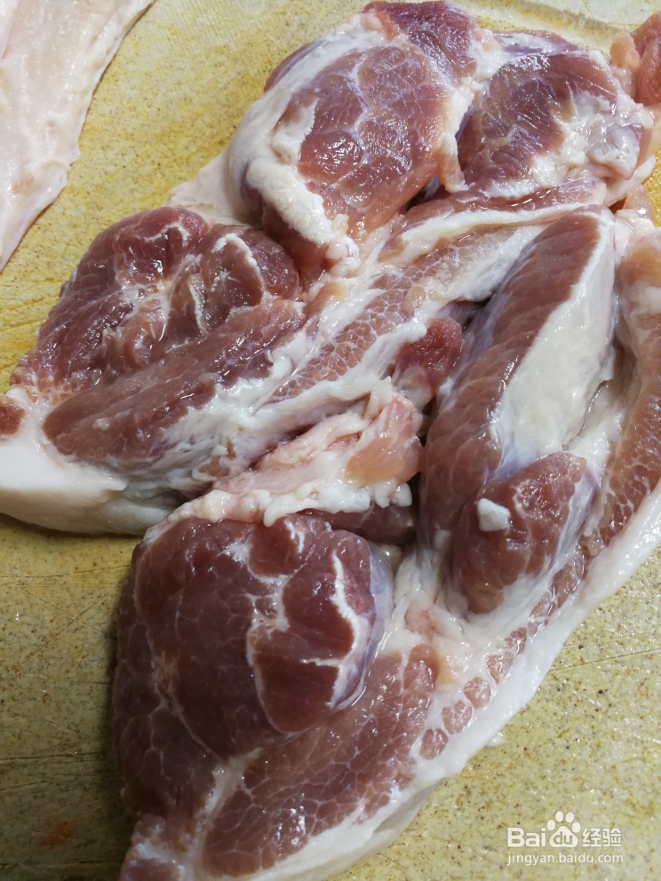 吃光光的叉烧肉