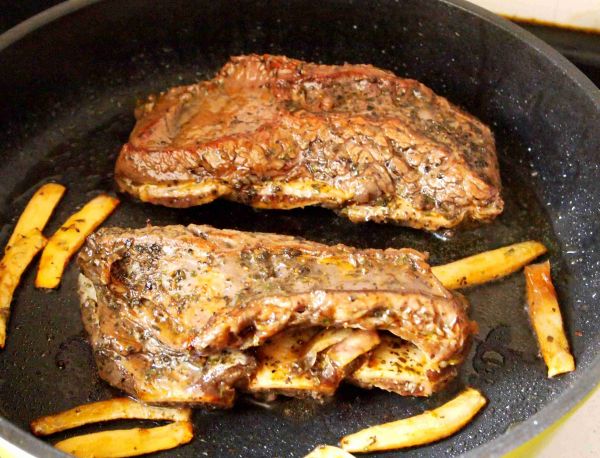 酒香黑椒烤牛排