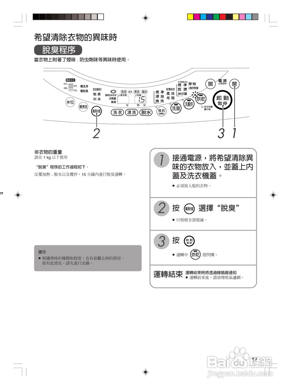 东芝AW-VB10GS全自动洗衣机使用手冊:[2]