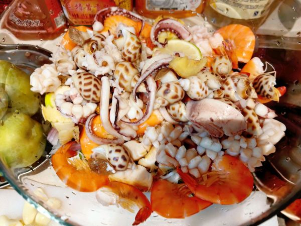 这是什么神仙捞汁海鲜