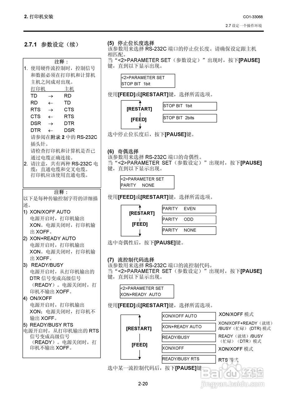 东芝 B-SA4TP打印机说明书:[4]