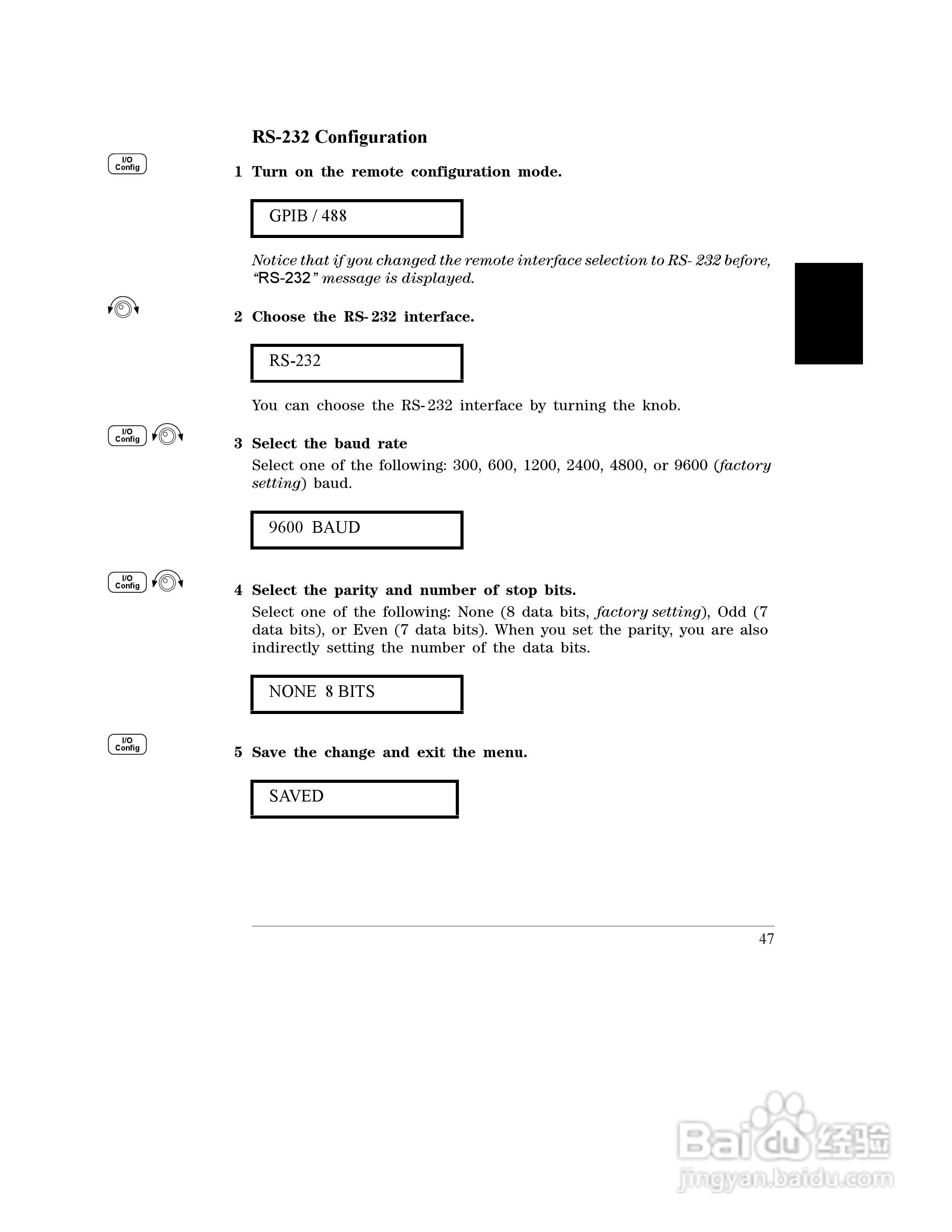 E3645A型80W电源供应器操作手册:[5]