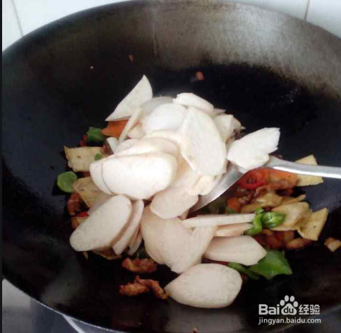杏鲍菇炒肉片