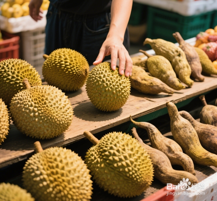 3步快速鉴别榴莲成熟度，避开生包死包陷阱