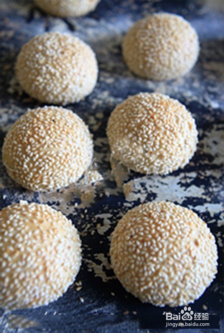 怎么做DIY芝麻面包球