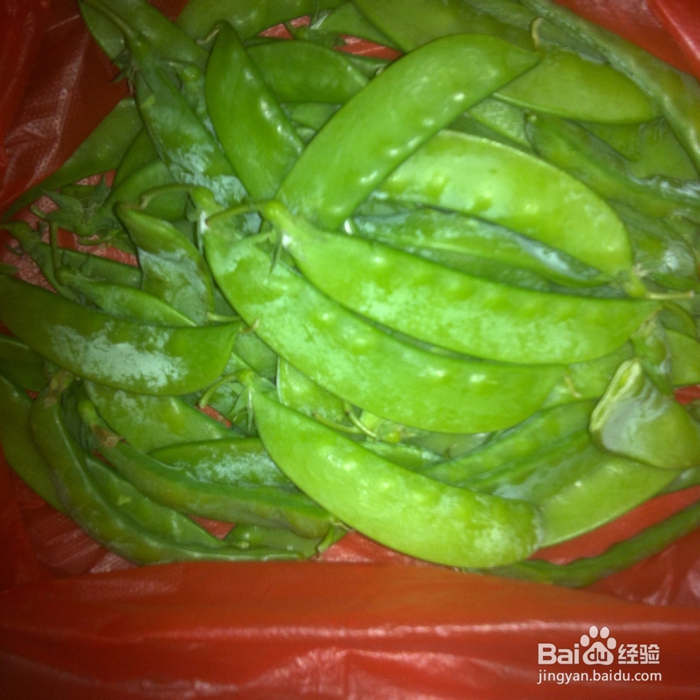 两个人的小日子：[19]腊肉炒荷兰豆