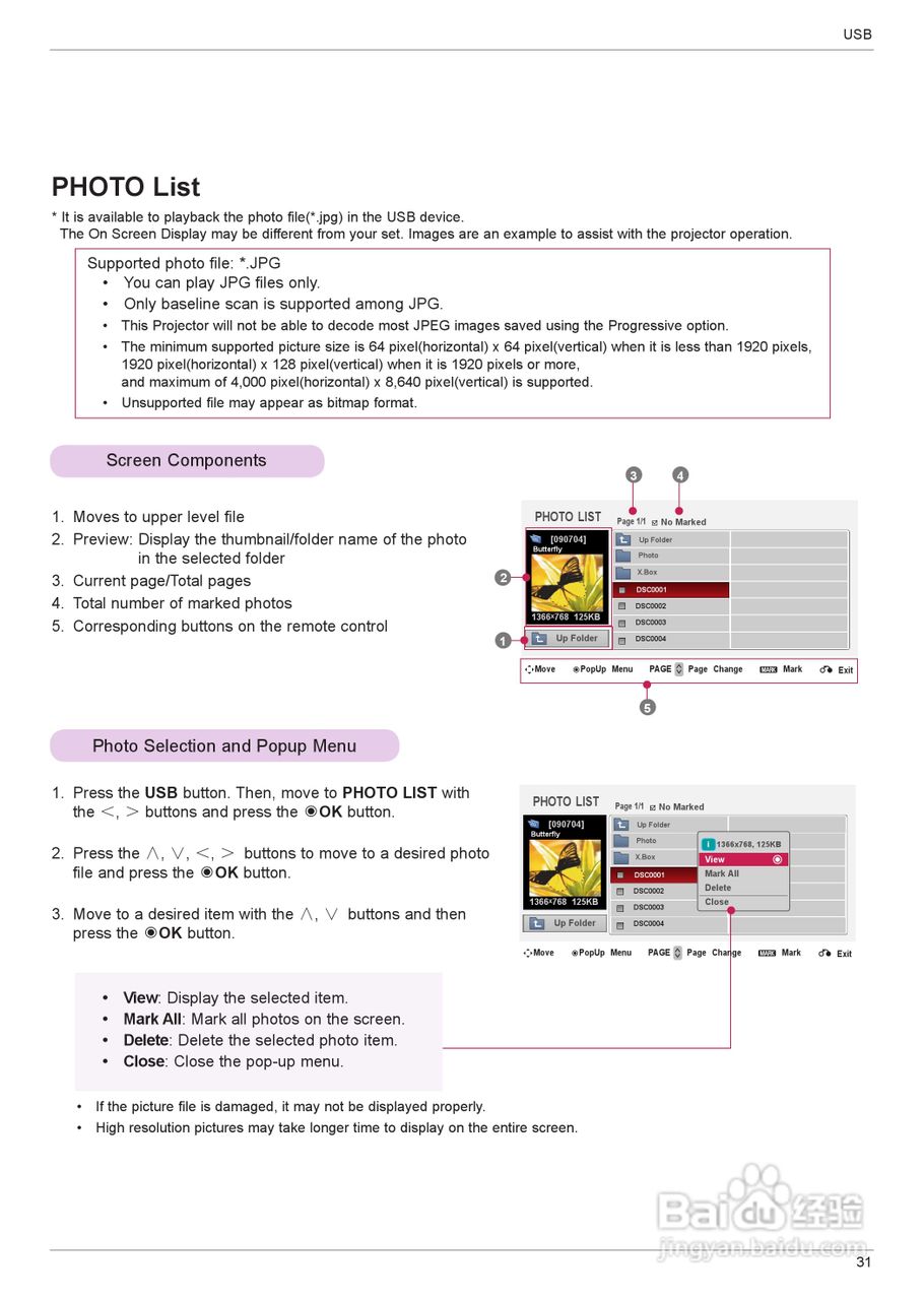 LG HS201G投影机使用说明书:[4]