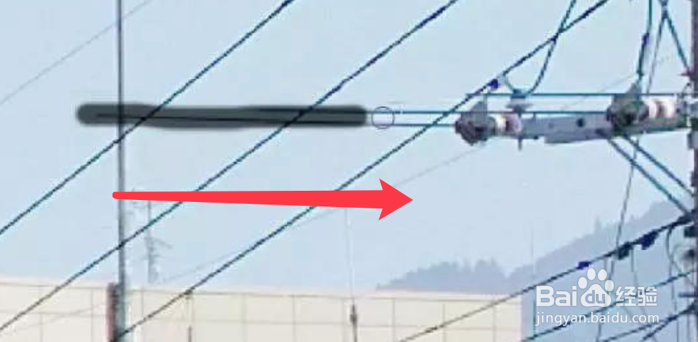 photoshop如何去掉照片中多余的电线