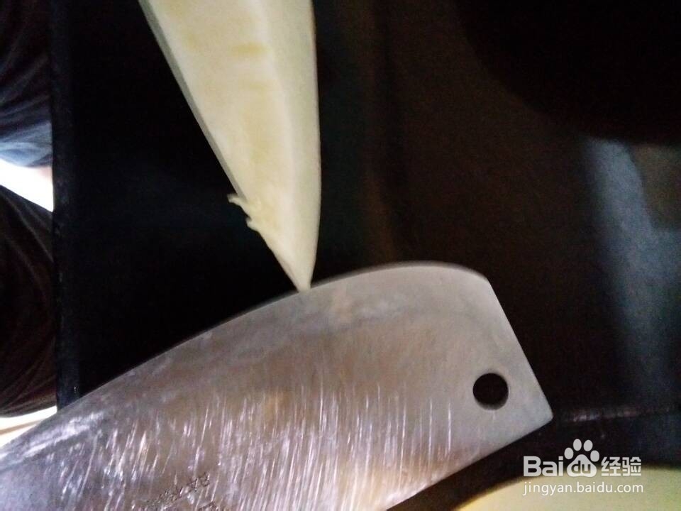 如何快速切香瓜