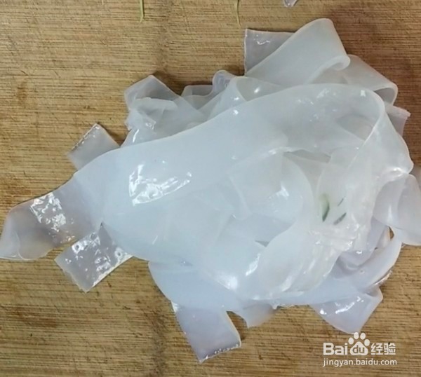 如何做青瓜凉粉皮?