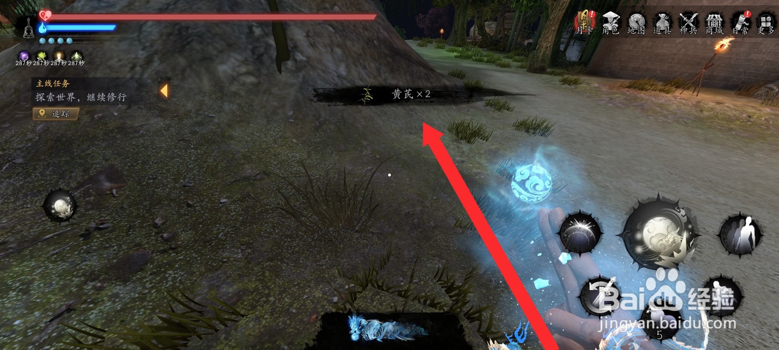 捕盗行纪如何获取到2株黄芪药材