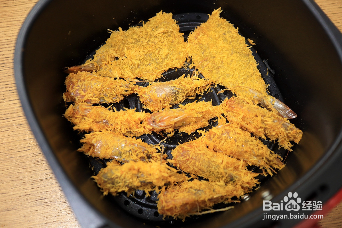 双味脆嫩炸虾排的做法