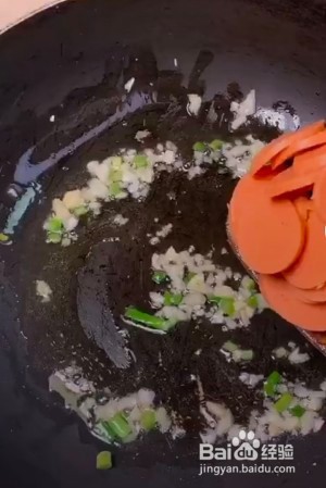 食补养生家常素菜-火腿炒土豆片