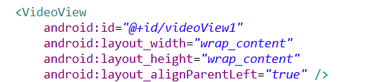 android开发：[14]UI控件之VideoView