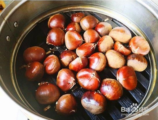 板栗怎么蒸着吃？