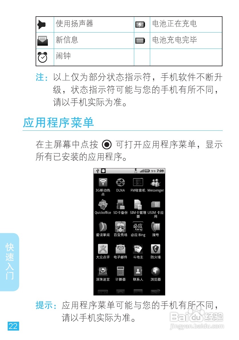 摩托罗拉ME525手机使用说明书:[3]