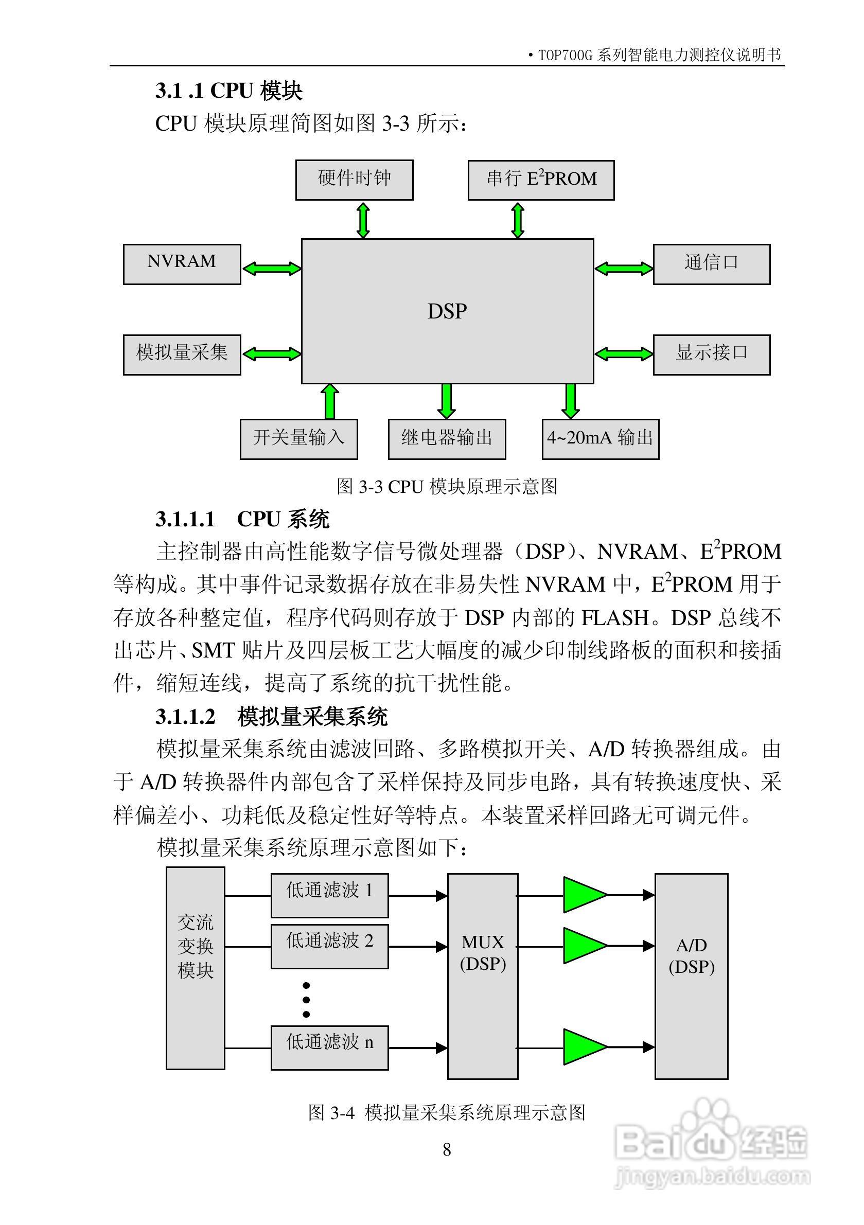 拓普TOP700G系列智能电力测控仪说明书:[2]
