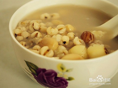 莲子薏米绿豆汤的做法