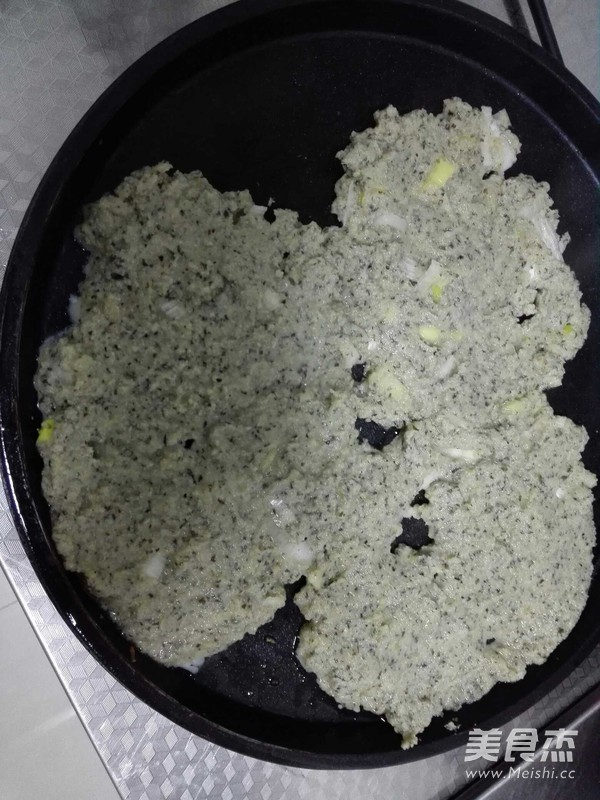 豆渣蛋饼的做法