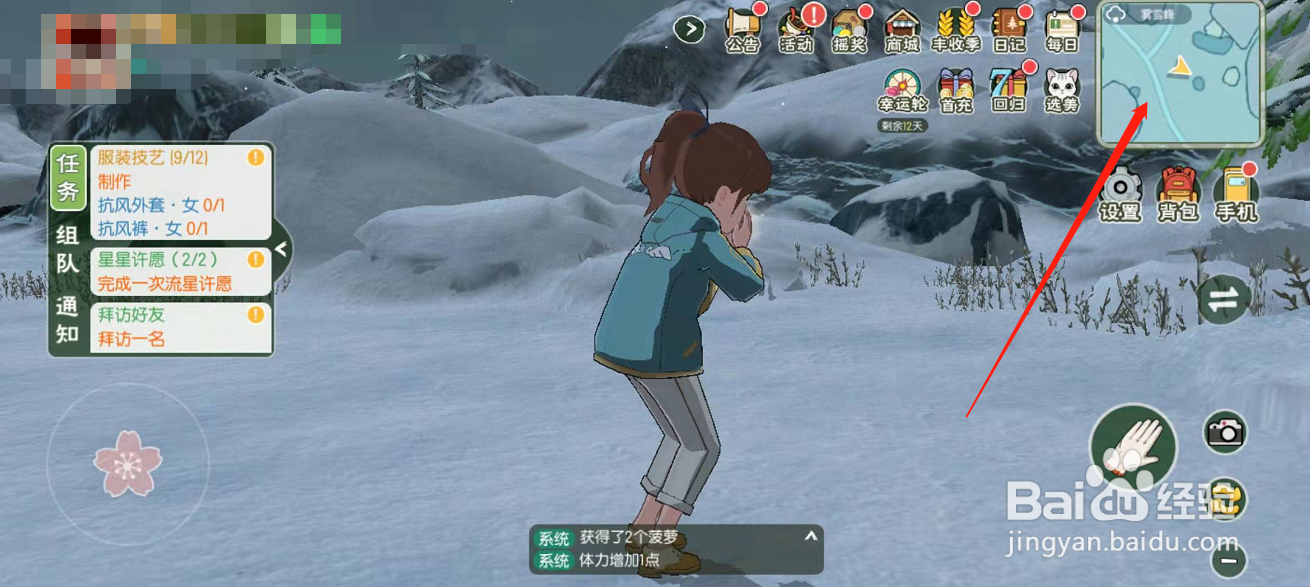 小森生活游戏怎么得到松果